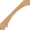 Ekena Millwork 3 1/2"W x 44"D x 44"H Imperial Smooth Knee Brace, Western Red Cedar BRC04X44X44IMP00SWR - alternate 2